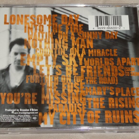 Bruce Springsteen - The Rising CD 2002 - Picture 4 of 6